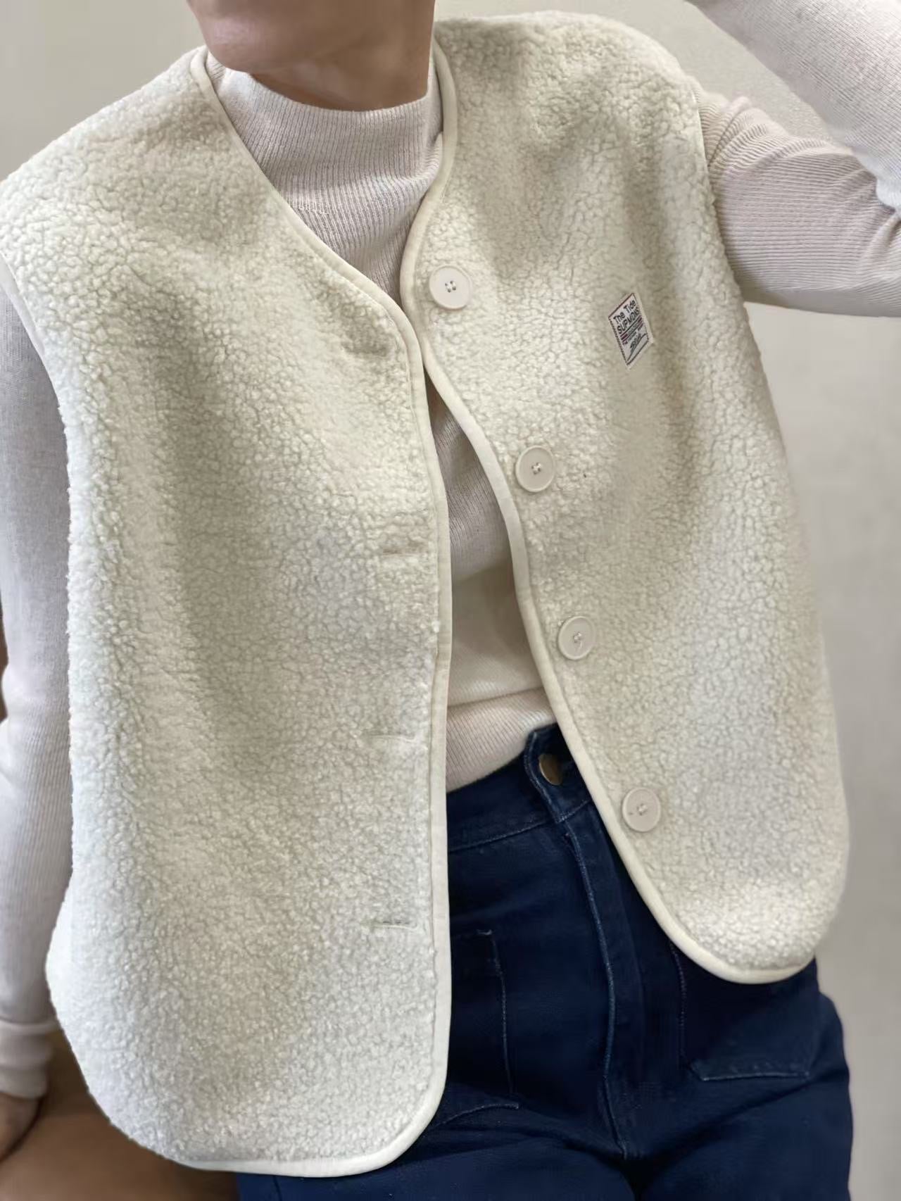 Gilet sans Manches Sherpa