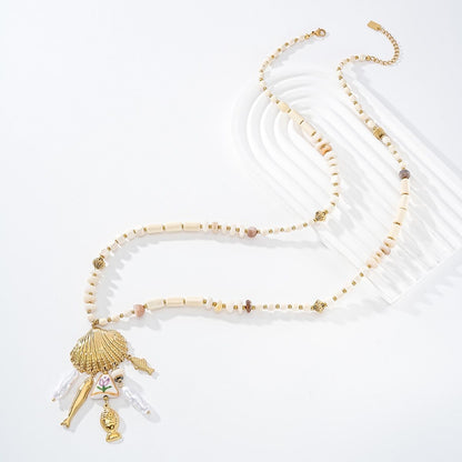 Sautoir Perles Naturelles
