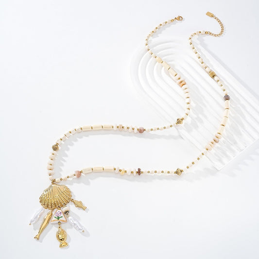 Sautoir Perles Naturelles