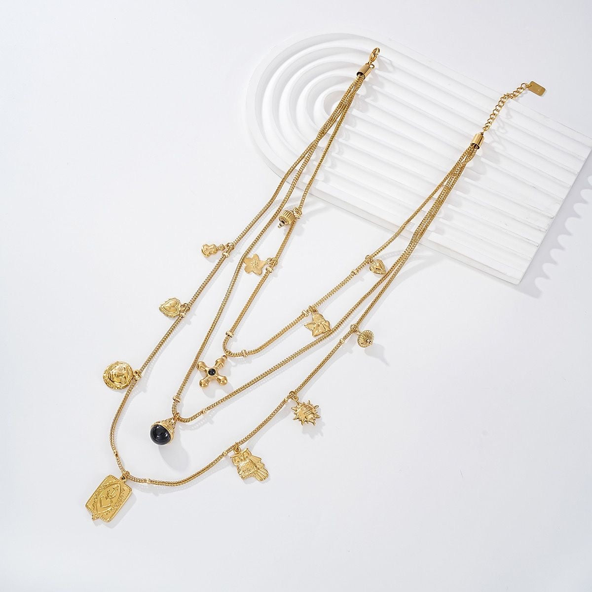 Collier Multi Chaînes