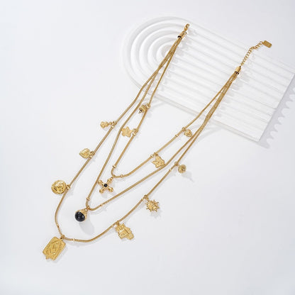 Collier Multi Chaînes