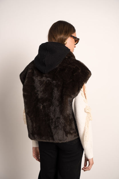 Veste Fausse Fourrure
