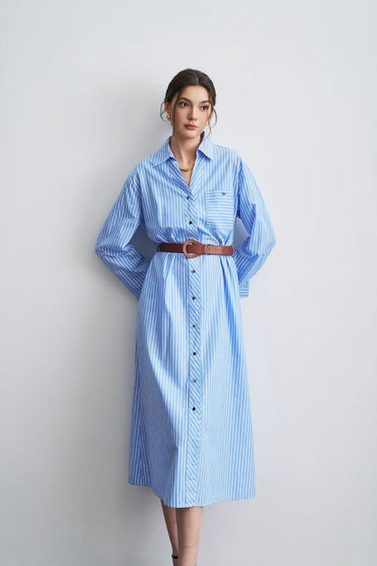 Robe Chemise Rayée