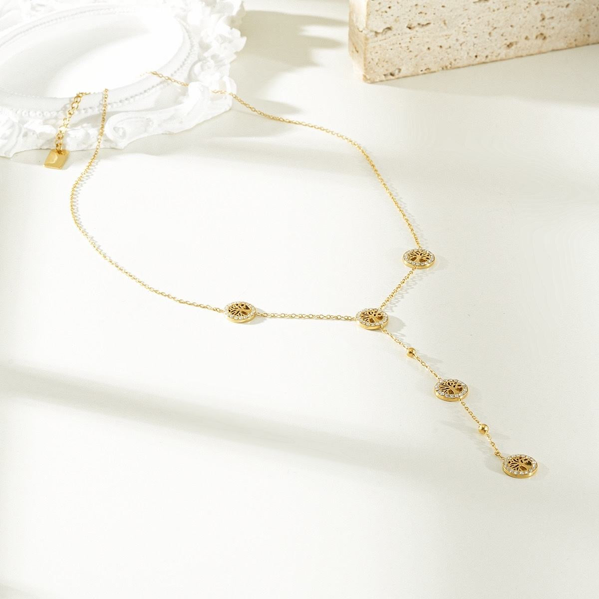 Collier Sautoir Doré