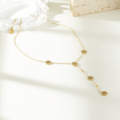 Collier Sautoir Doré