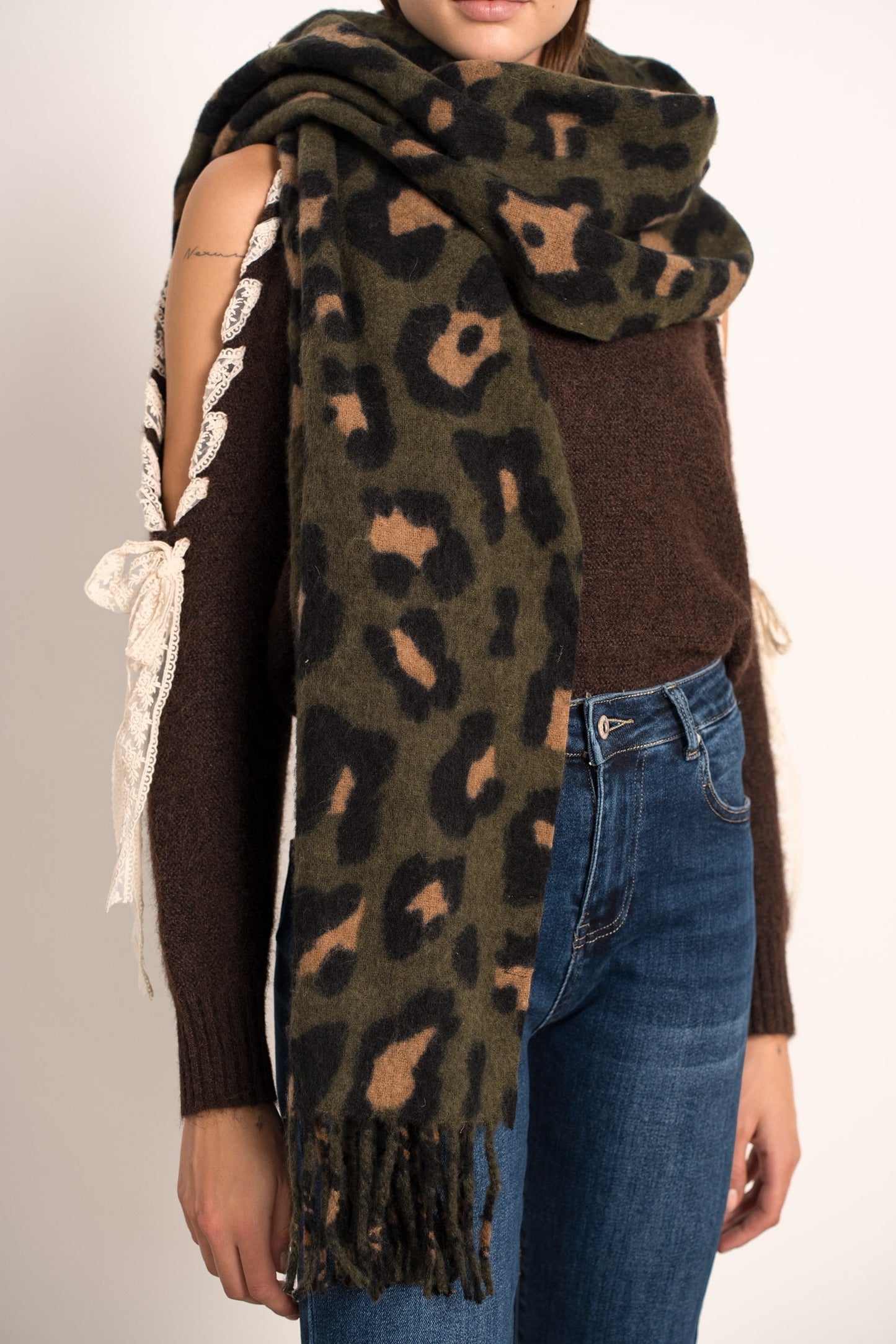 Écharpe Léopard Douce