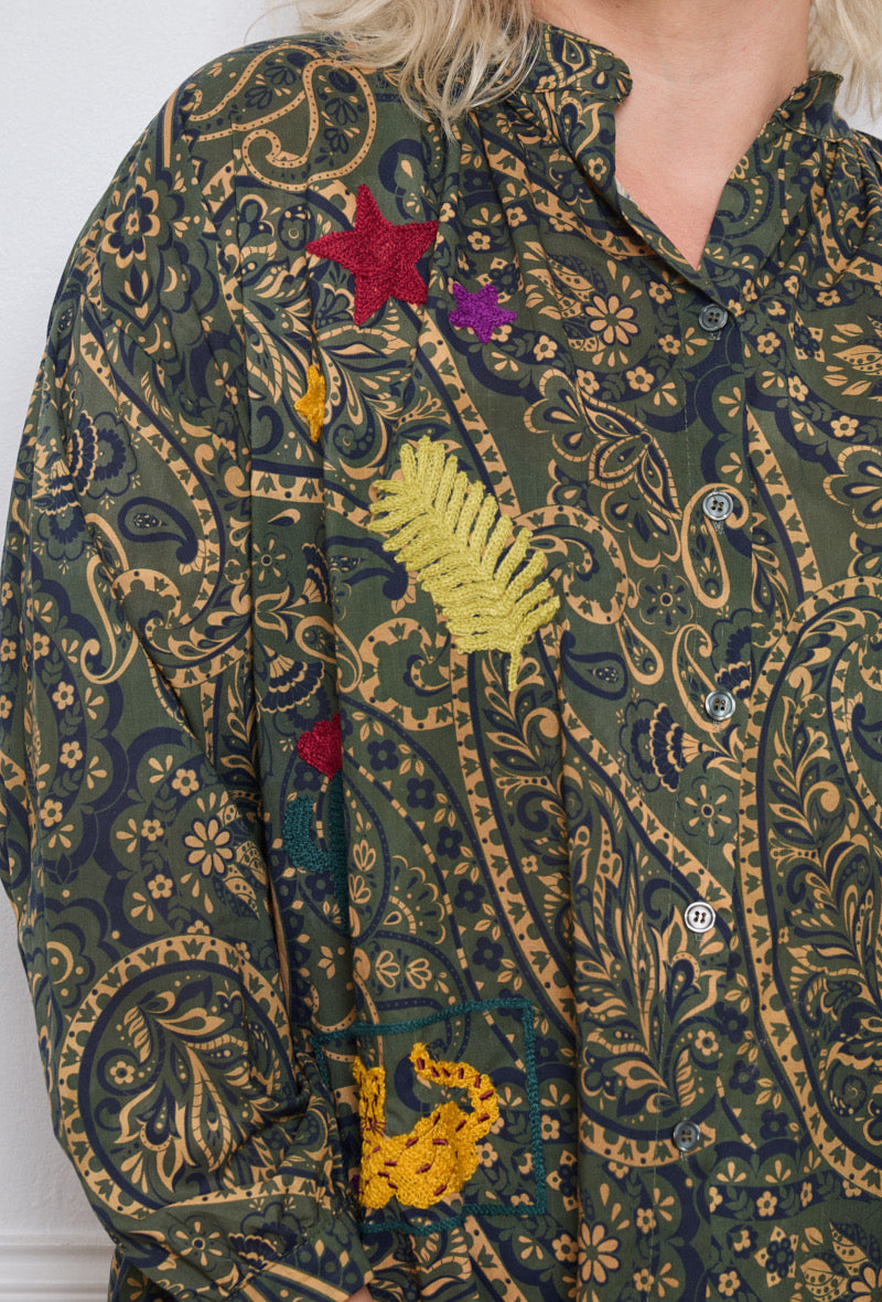 Chemise Motifs Colorés - TU du 44 au 50