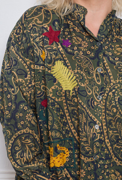Chemise Motifs Colorés - TU du 44 au 50