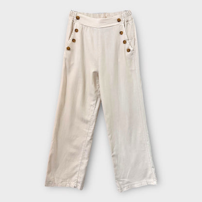 Pantalon en Toile de Coton