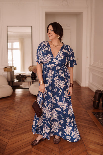 Robe Longue Fleurie du 42 au 46