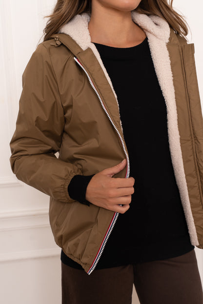 Imperméable Fourré Sherpa Court