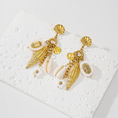 Boucles Charms Coquillage