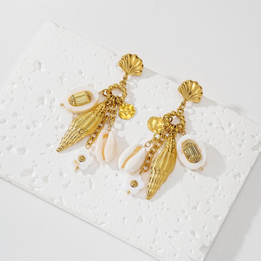 Boucles Charms Coquillage