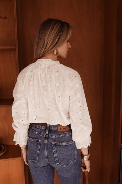 Chemise Blanche Raffinée