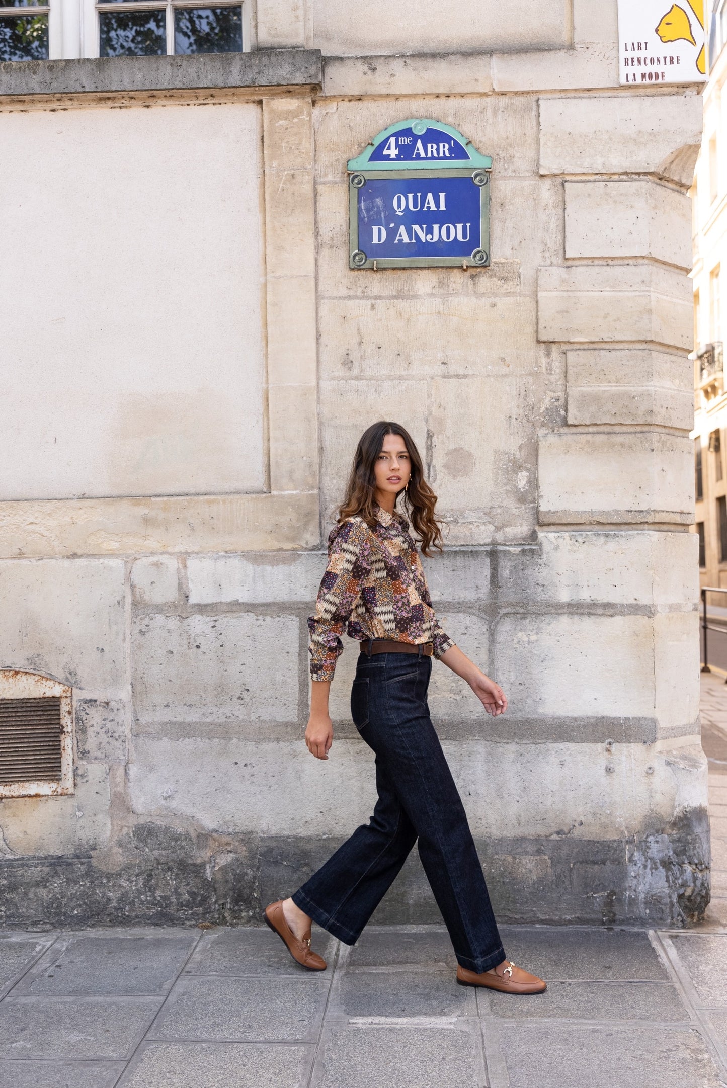 Jean Denim Brut avec Ceinture