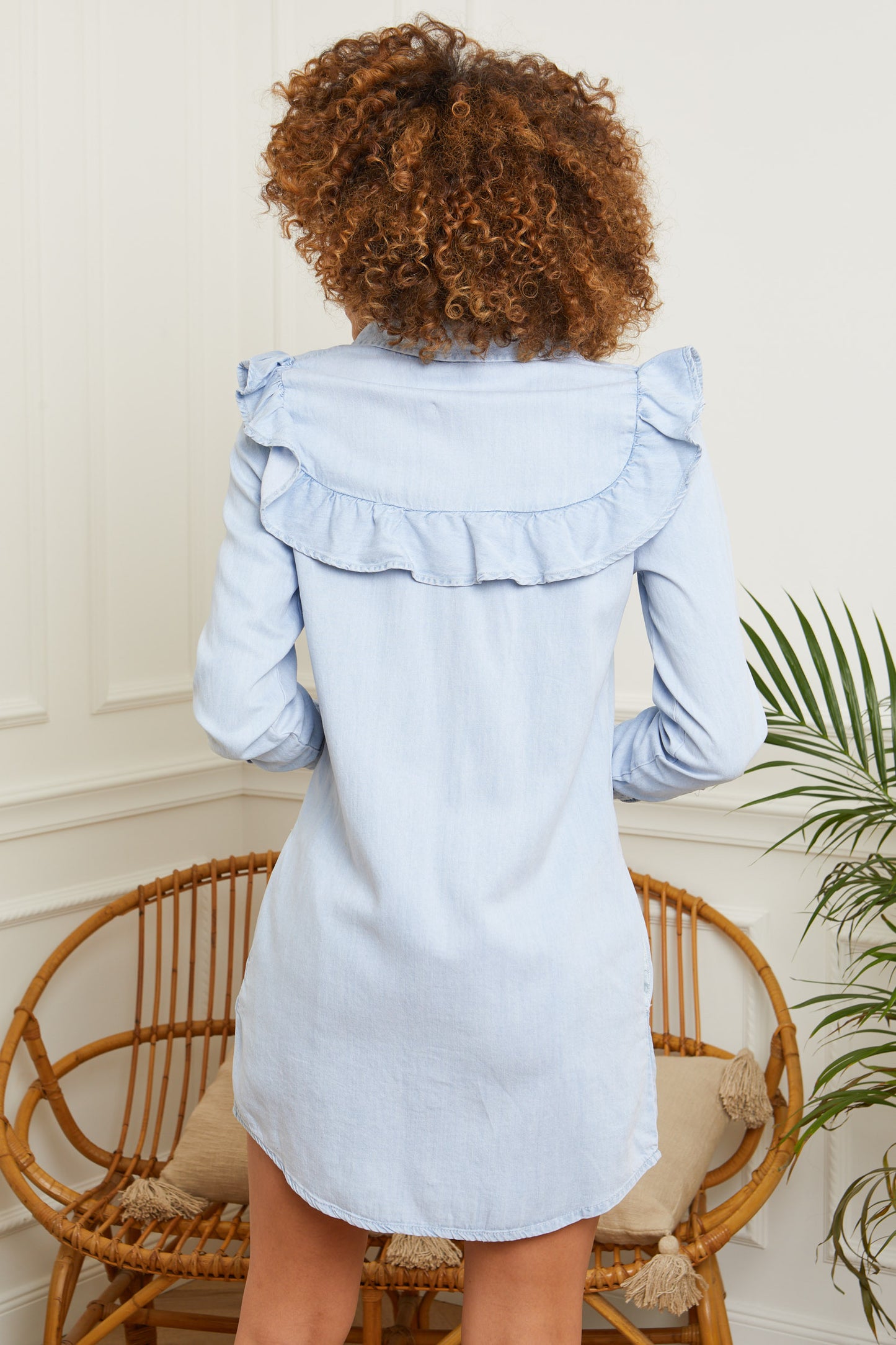 Robe Chemise Volants