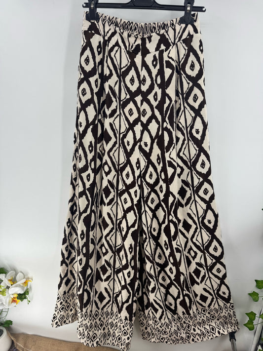 Pantalon Imprimé Ethnique