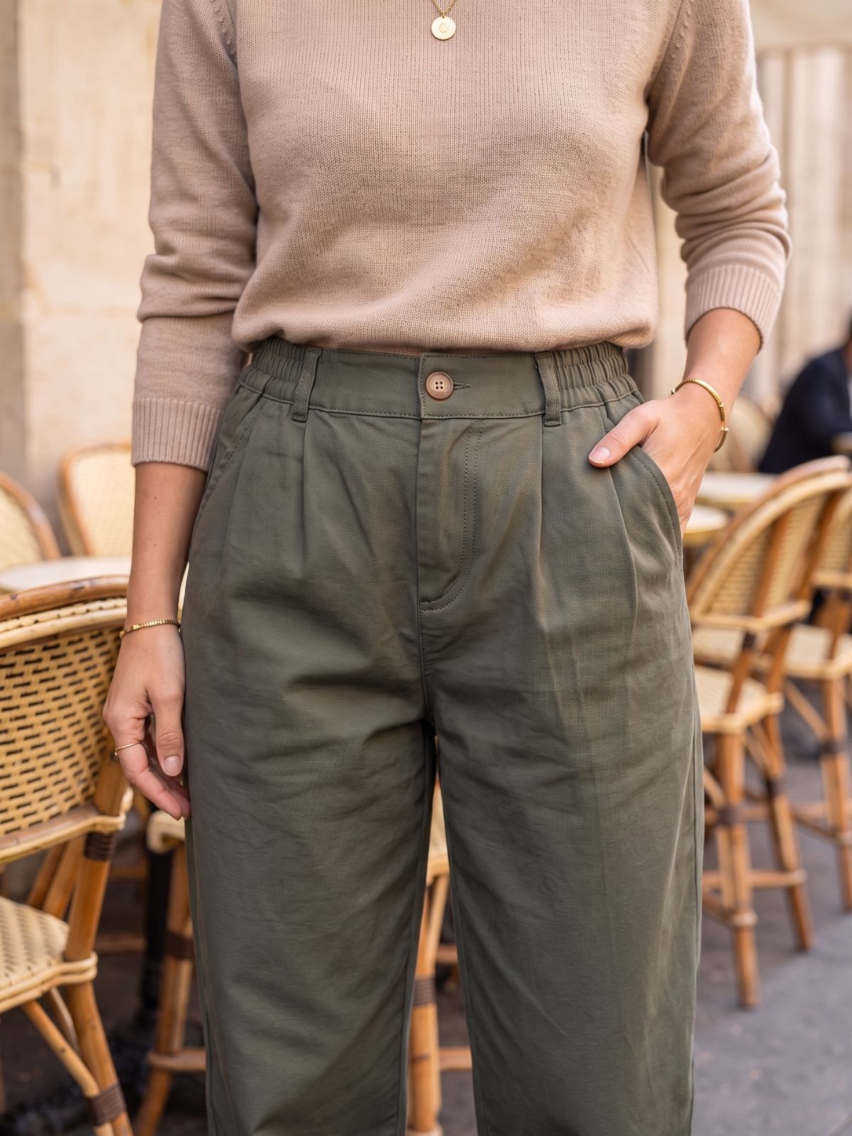 Pantalon Nolwenne - Élastique