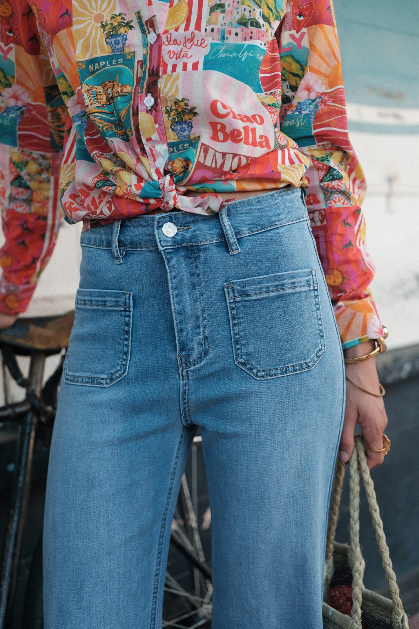 Jean Wide Leg Léger