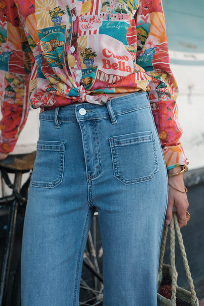 Jean Wide Leg Léger