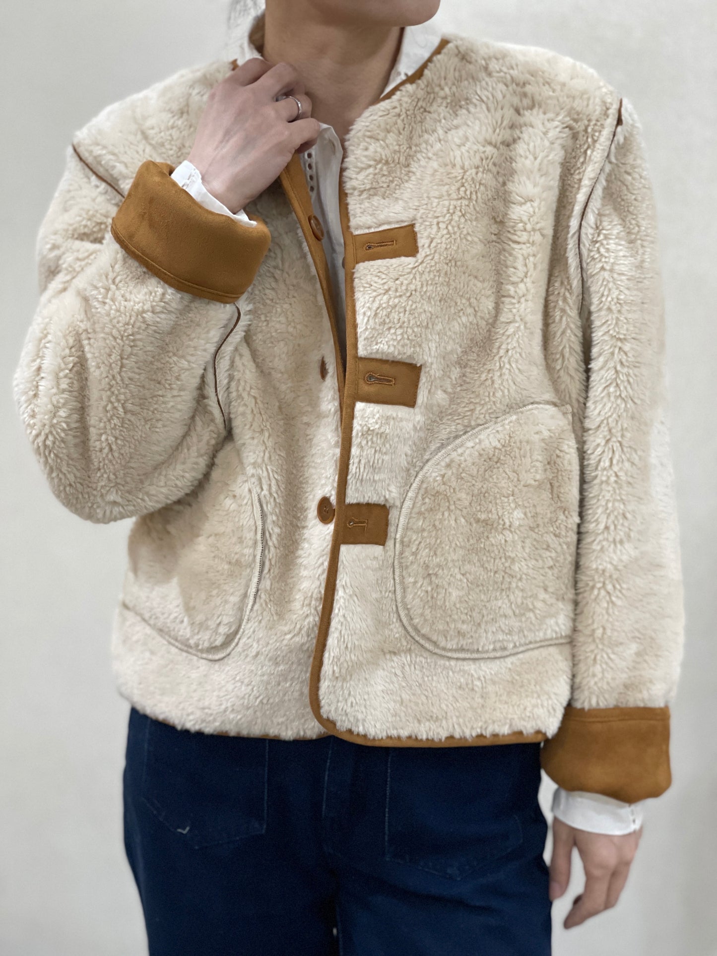 Veste Réversible effet Mouton