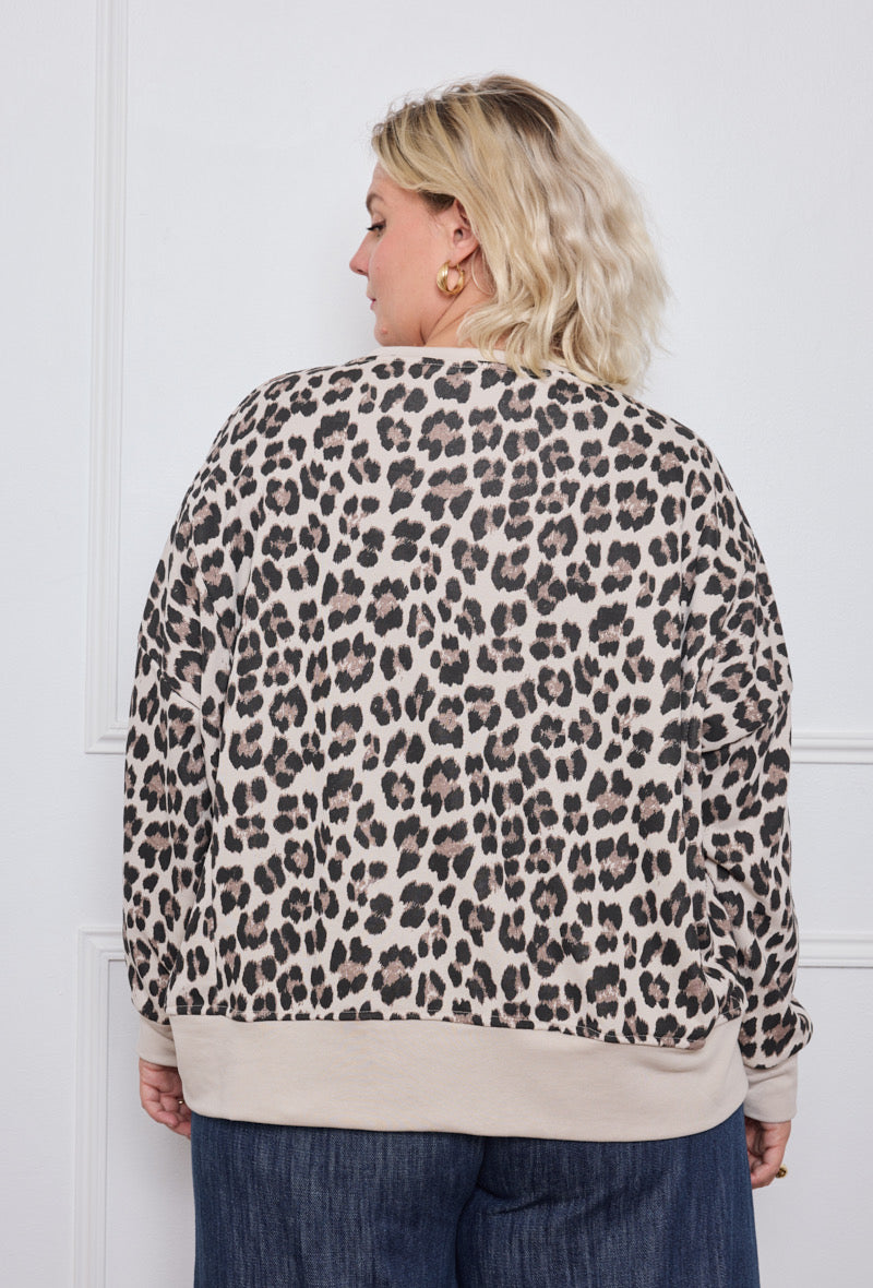 Sweat Coton Ample - TU du 44 au 50