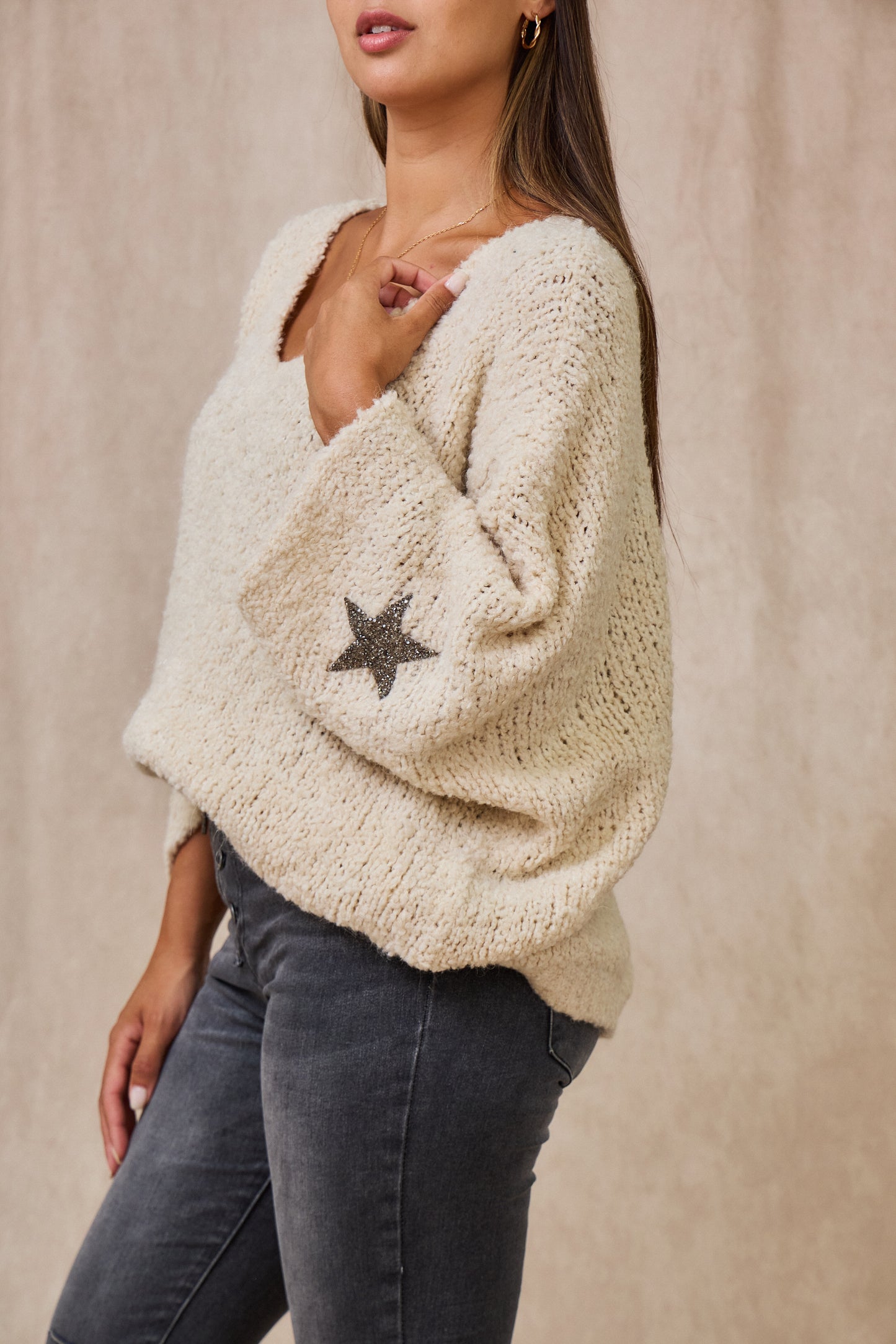 Pull Oversize Doudou Étoile