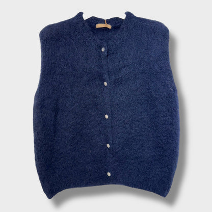 Gilet sans Manches 80% Mohair