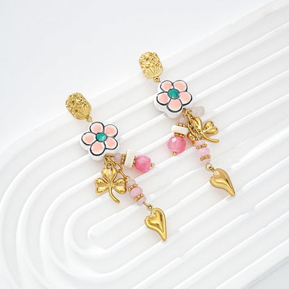 Boucles Fleur Cœur