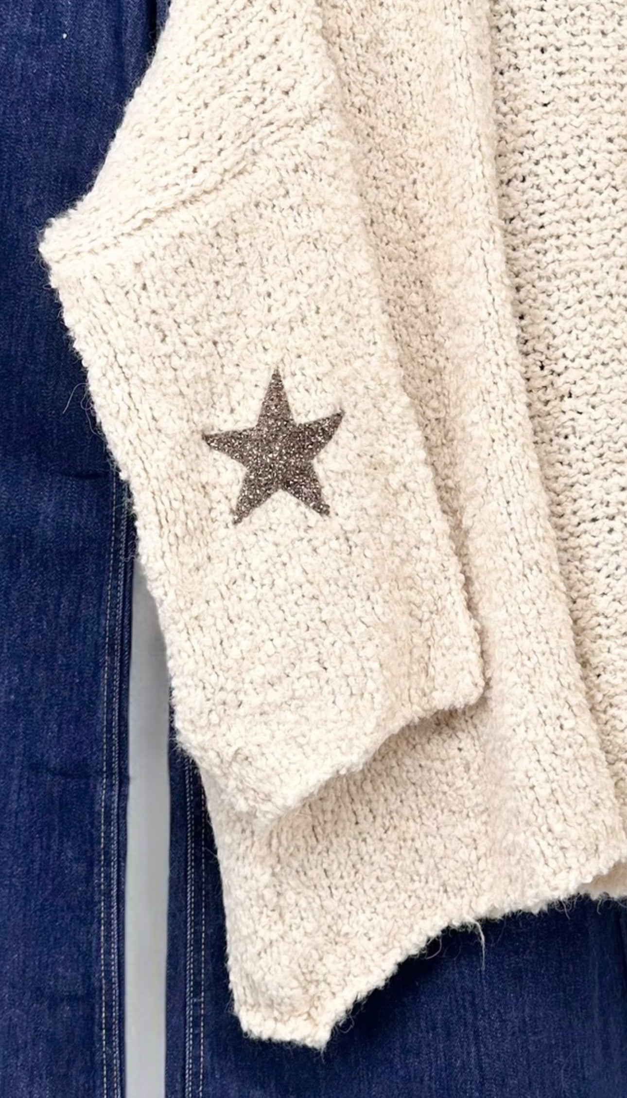 Gilet Doudou Manches Stars