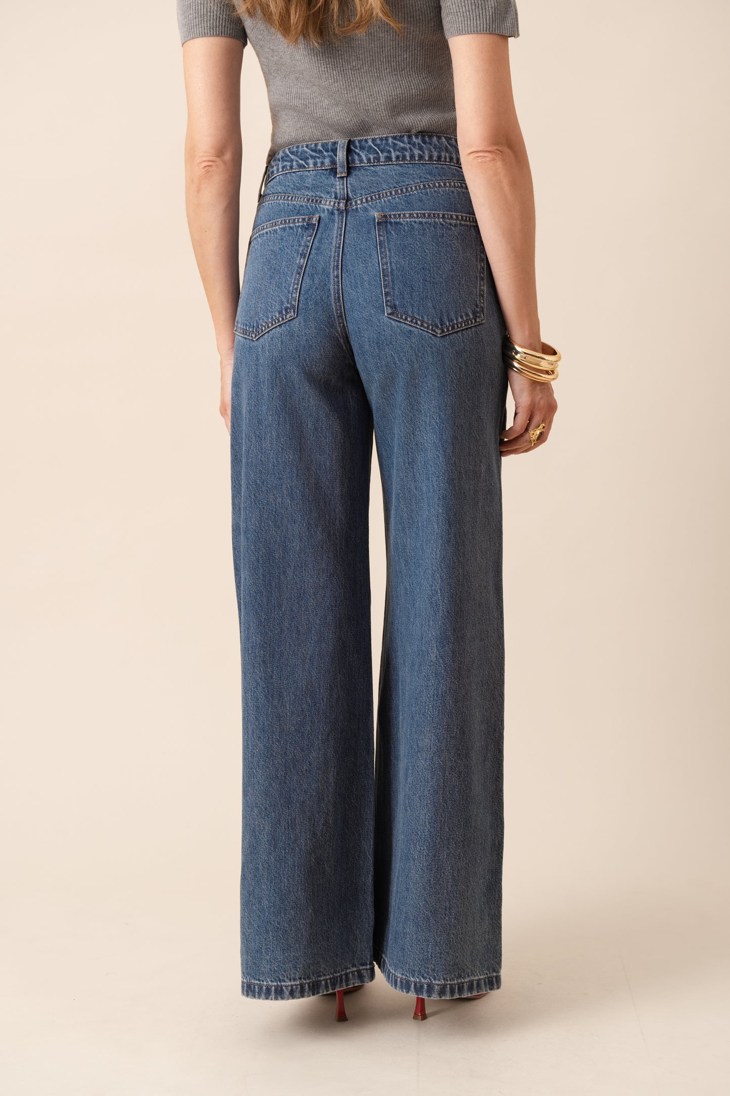 Pantalon Ana - Bleu Stone
