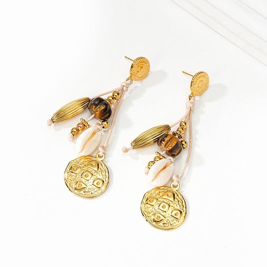 Boucles Dorées Coquillage