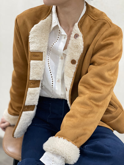 Veste Réversible effet Mouton