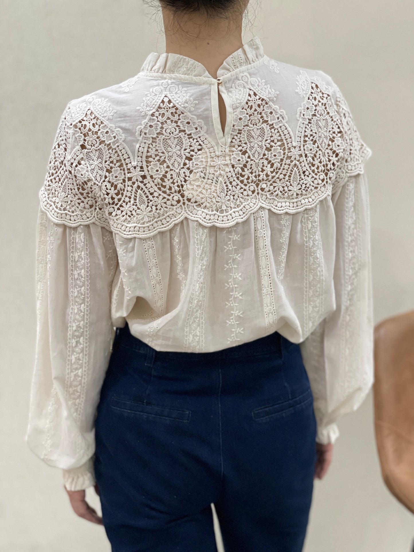 Chemise Broderie Anglaise