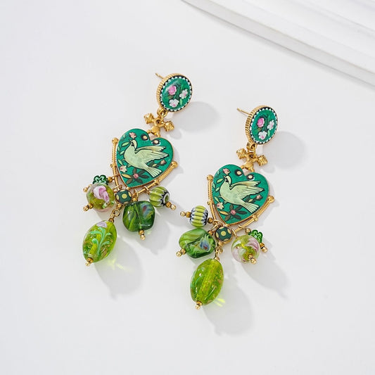 Boucles Colombe Verte