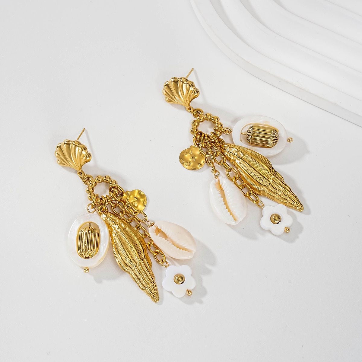 Boucles Charms Coquillage