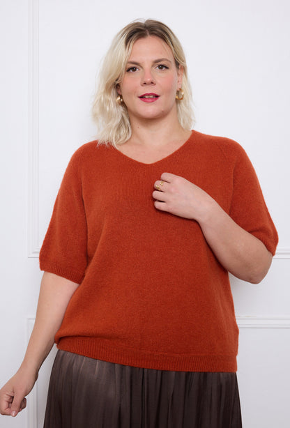 Pull Alpaga Manches Courtes - TU du 44 au 50