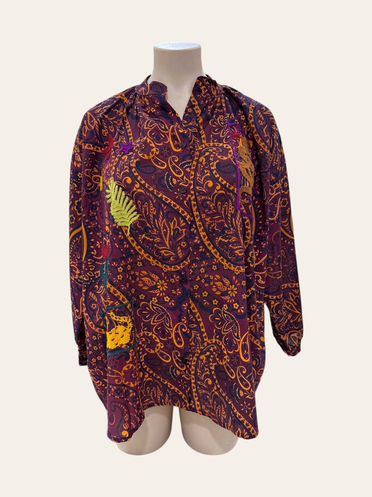 Chemise Motifs Colorés - TU du 44 au 50