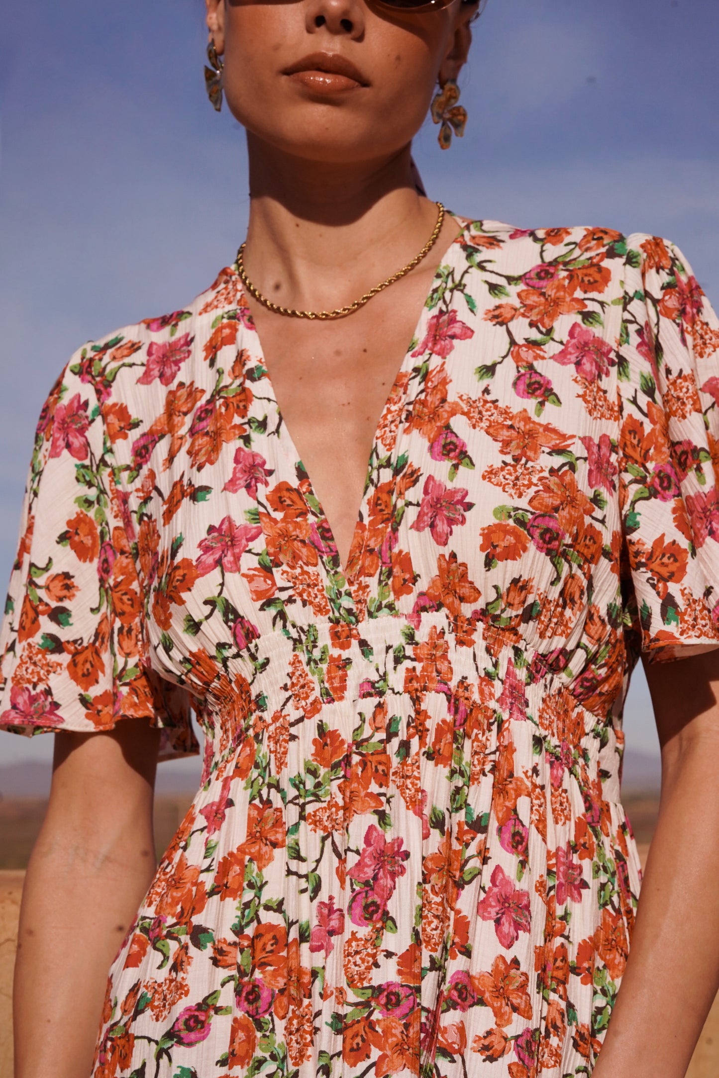 Robe Fleurie Romantique