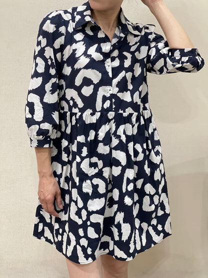 Robe Imprimé Animalier Fluide