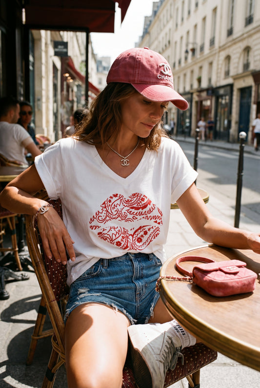 Tee-shirt Lips Bandana