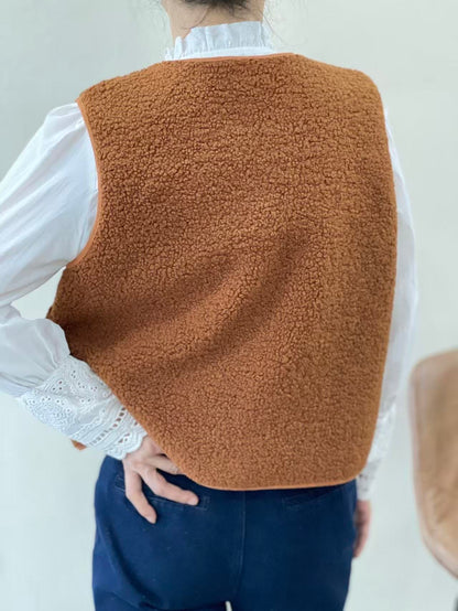 Gilet Cosy Boutonné