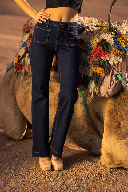 Jean Wide Leg Brut Kezia