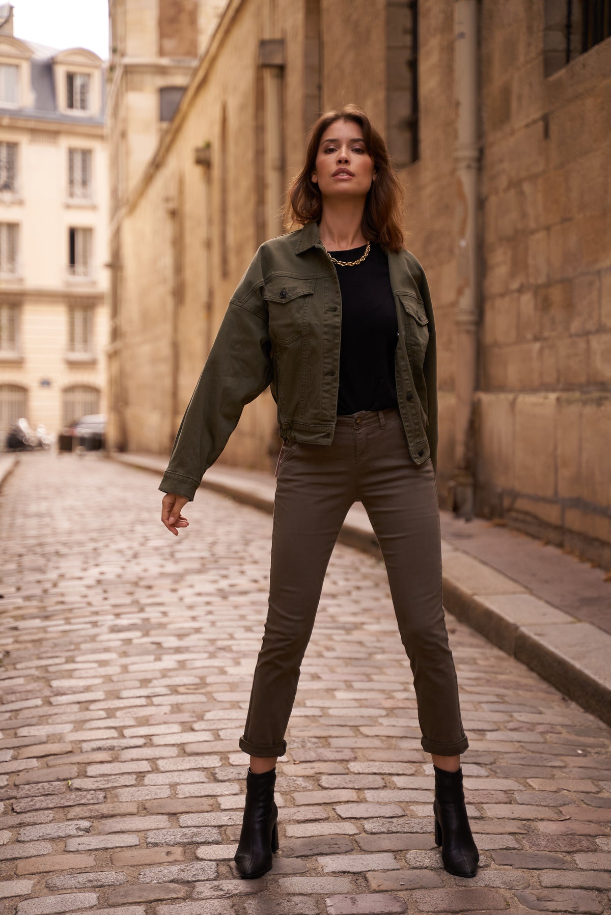 Pantalon Chino Femme