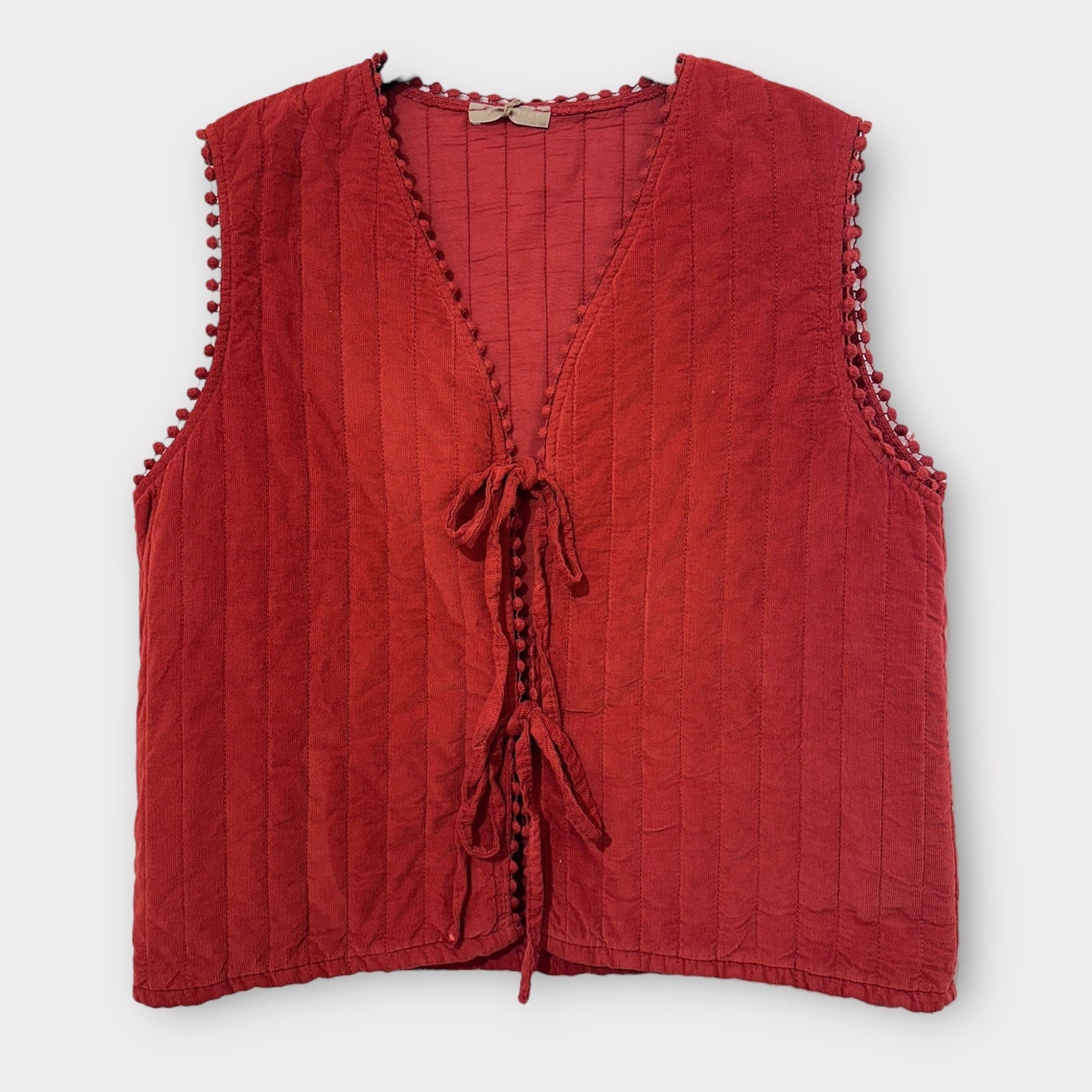 Gilet Coton Texturé