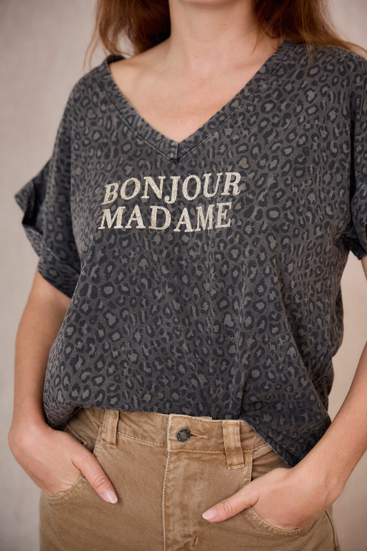 Tee-shirt Bonjour Madame