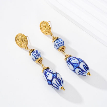 Boucles Bleues Dorées