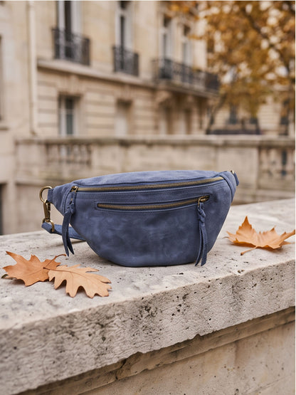 Banane en Cuir Daim