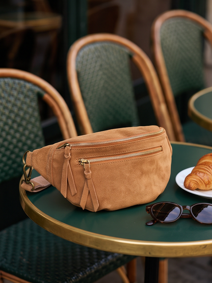 Banane en Cuir Daim