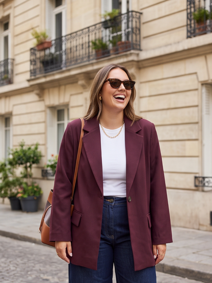 Blazer Martine - Bordeaux